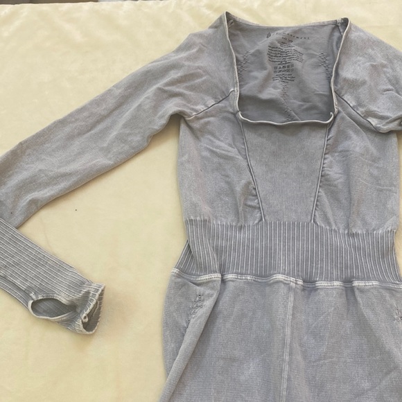 🌺free people Good Karma l/s square neck onesie - Picture 14 of 16